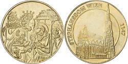 World Coins - Austria, Token, Stephansdom Wien, Copper-Nickel-Aluminum,