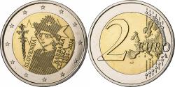 World Coins - Slovenia, 2 Euro, Barbara of Celje, 2014, Utrecht, Bi-Metallic,