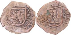 World Coins - Coin, Spain, Philip III, 8 Maravedis, 1618, Segovia, COB, countermarked
