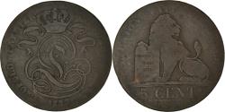 World Coins - Coin, Belgium, Leopold I, 5 Centimes, 1837, , Copper, KM:5.1