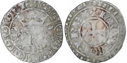 World Coins - France, Charles V, Blanc au K, 1365-1380, Billon, , Duplessy:363