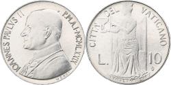 World Coins - VATICAN CITY, John Paul II, 10 Lire, 1979, Rome, Aluminum, , KM:143