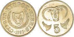 World Coins - Coin, Cyprus, 5 Cents, 1993