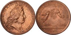 World Coins - France, Medal, Louis XIV, Nice et Mons prises  le même Jour, 1691, Bronze