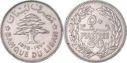 World Coins - Coin, Lebanon, 50 Piastres, 1970
