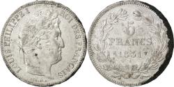 World Coins - Coin, France, Louis-Philippe, 5 Francs, 1831, Lille, , Silver