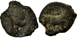 Ancient Coins - Coin, Massalia, Bronze au taureau, 80-50 BC, Marseille, , Bronze