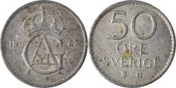 World Coins - Coin, Sweden, 50 Öre, 1967