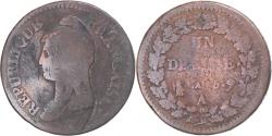 World Coins - Coin, France, Dupré, Decime, AN 5, Paris, , Copper, Gadoury:187