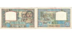World Coins - France, 20 Francs, Science et Travail, 1942, M.7210, AU(55-58), Fayette:12.16