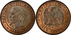 World Coins - Coin, France, Napoleon III, Napoléon III, 2 Centimes, 1855, Paris,