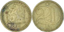 World Coins - Coin, Czechoslovakia, 20 Haleru, 1977