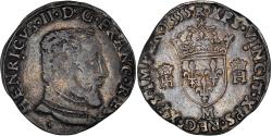World Coins - Coin, France, Henri II, Teston, 1555, Toulouse, , Silver