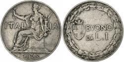 World Coins - Italy, Vittorio Emanuele III, Lira, 1928, Rome, Nickel, , KM:62