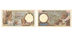 World Coins - France, 100 Francs, Sully, 1940, G.9849, VG(8-10), Fayette:26.27, KM:94