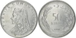 World Coins - Coin, Turkey, 50 Kurus, 1974, , Stainless Steel, KM:899