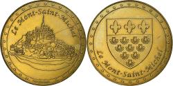 World Coins - France, Token, le Mont-Saint-Michel, Copper-nickel Aluminium,