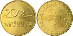 World Coins - France, Token, Touristic token, Sochaux - Peugeot - 200 ans, 2010, MDP