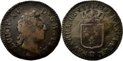 World Coins - Coin, France, Louis XV, Sol à la vieille tête, Sol, 1773, Lyon,