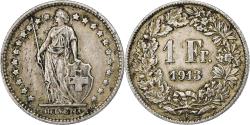 World Coins - Switzerland, Franc, 1913, Bern, Silver, , KM:24