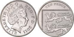 World Coins - Coin, Great Britain, 10 Pence, 2011
