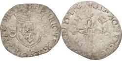 World Coins - Coin, France, Douzain aux croissants, 1549, Paris, , Billon
