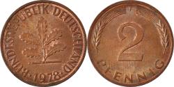 World Coins - Coin, GERMANY - FEDERAL REPUBLIC, 2 Pfennig, 1978