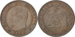 World Coins - Coin, France, Napoleon III, Napoléon III, Centime, 1857, Bordeaux,