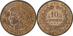 World Coins - France, 10 Centimes, Cérès, 1897, Paris, Bronze, , Gadoury:265a