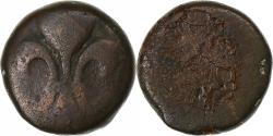 World Coins - French India, Louis XV, Doudou, n.d. (1715-1774), Pondicherry, Bronze,