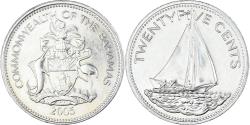 World Coins - Coin, Bahamas, 25 Cents, 2005