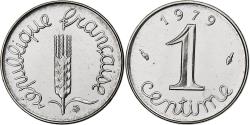 World Coins - France, Centime, Épi, 1979, Monnaie de Paris, série FDC, Stainless Steel