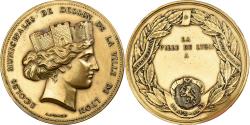 World Coins - France, Medal, Ecoles Municipales de la Ville de Lyon, Copper, Poncet,