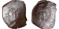 Ancient Coins - Coin, Isaac II Angelos, Aspron trachy, 1185-1195, Constantinople,