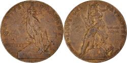 World Coins - France, Token, Ligue des Patriotes, History, 1882, Mercié, , Bronze