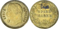 World Coins - France, Token, Louis-Napoléon Bonaparte, Spiel Marke, , Brass