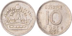World Coins - Coin, Sweden, 10 Öre, 1959