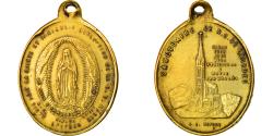 World Coins - France, Medal, Sanctuaire de Notre dame de Lourdes, Religions & beliefs