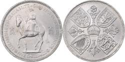 World Coins - Great Britain, Elizabeth II, Crown, 1953, Copper-nickel, , KM:894