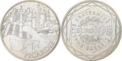 World Coins - France, 10 Euro, Picardie, 2011, Paris, Silver, , KM:1747