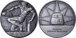 World Coins - France, Medal, Fédération Nationale des Transports Routiers, Automobile, 1976