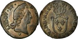 World Coins - Coin, France, Louis XV, Demi sol d'Aix, 1/2 Sol, 1771, Aix, , Copper