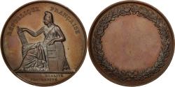 World Coins - France, Medal, French Second Republic, Politics, Society, War, , Copper