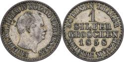 World Coins - Kingdom of Prussia, Friedrich Wilhelm IV, 1 Silber Groschen, 1858, Berlin