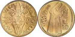 World Coins - Coin, VATICAN CITY, Paul VI, 20 Lire, 1975, , Aluminum-Bronze, KM:128