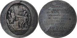 World Coins - France, Monneron de 5 Sols, 1792 / AN 4, Birmingham, Copper,