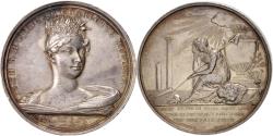 World Coins - United Kingdom, Medal, Death of Princess Charlotte, 1817, Silver,