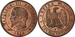 World Coins - Coin, France, Napoleon III, Napoléon III, 2 Centimes, 1854, Rouen,