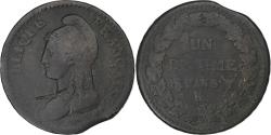 World Coins - France, Decime, Dupré, AN 8, Bordeaux, Copper, , Gadoury:187a