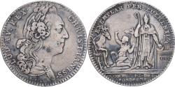 World Coins - France, Token, Louis XV, Communauté des Fondeurs, 1763, Silver,